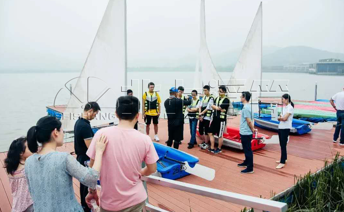 江阴敔山湖公园帆船码头